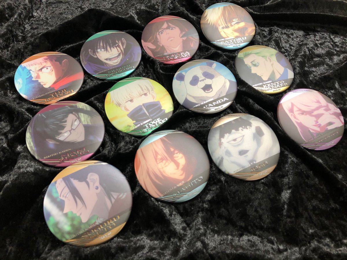 呪術回戦 ジャンプショップ 名場面缶バッジ 冥冥 ☆JUMP SHOPアニメ新商品