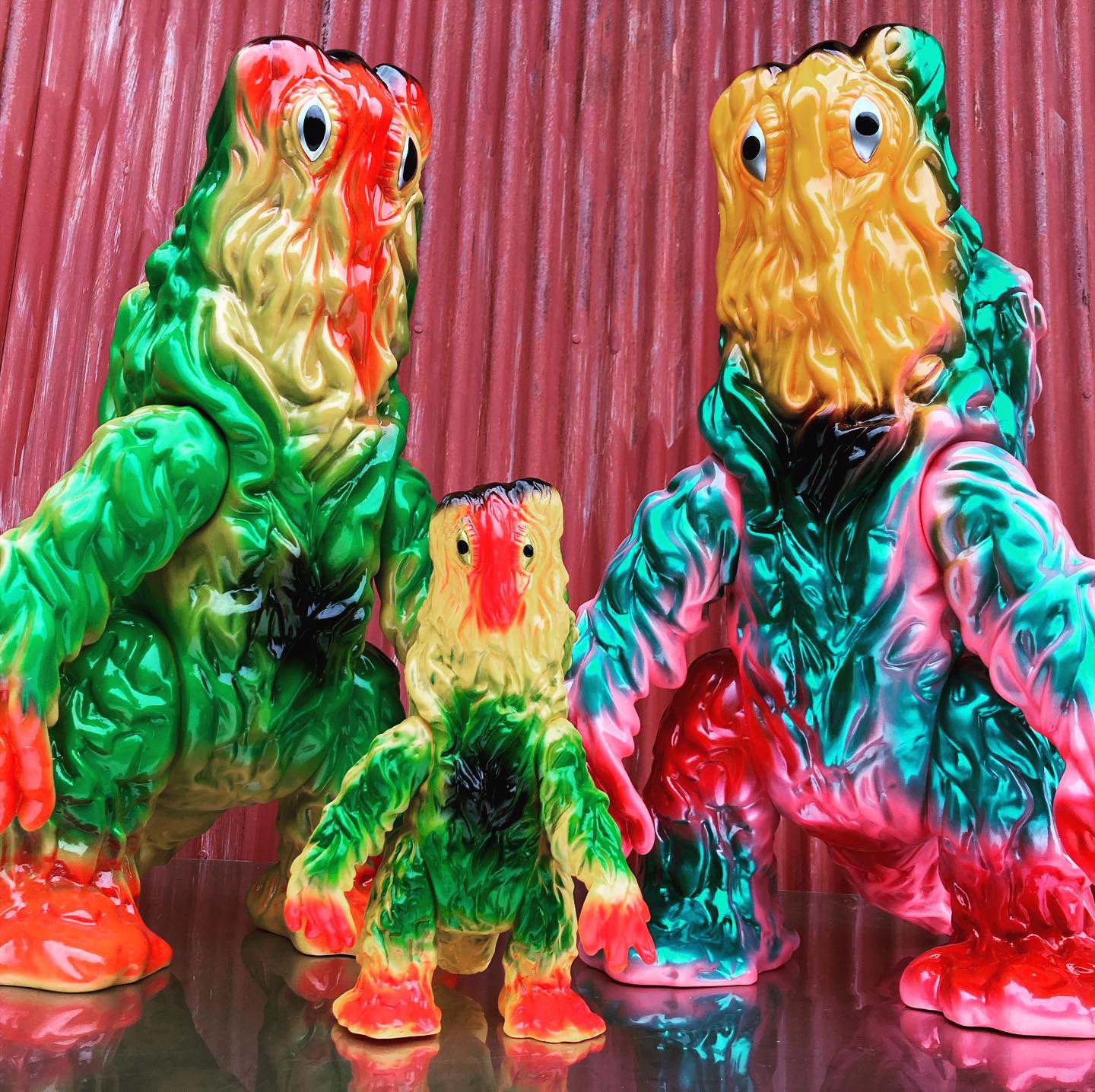 特大M1号 デラックス ヘドラ蓄 光塗装版 特撮東宝ゴジラ DX ワンフェス