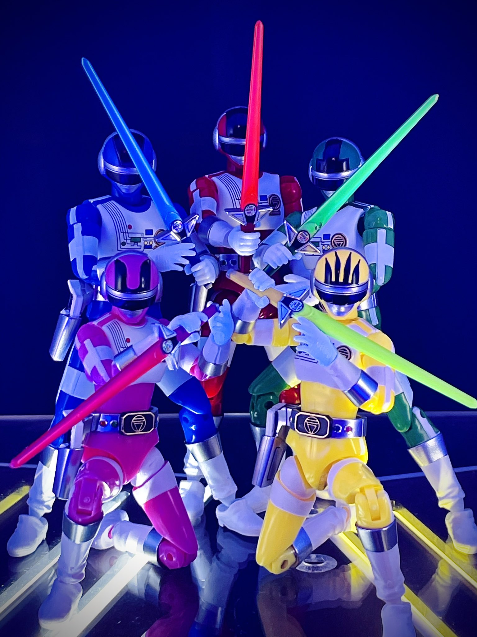 ☆フラッシュマン バイオブレンド ソフビ 10体セット フラッシュマン