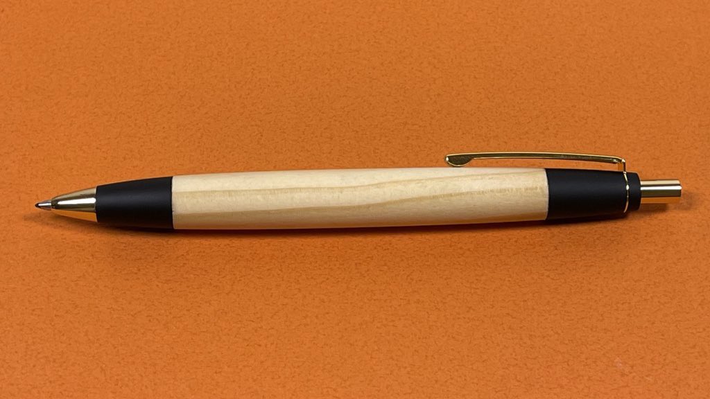 野原工芸ウッドヒル隠岐木のボールペンスタンダード隠岐の黒松