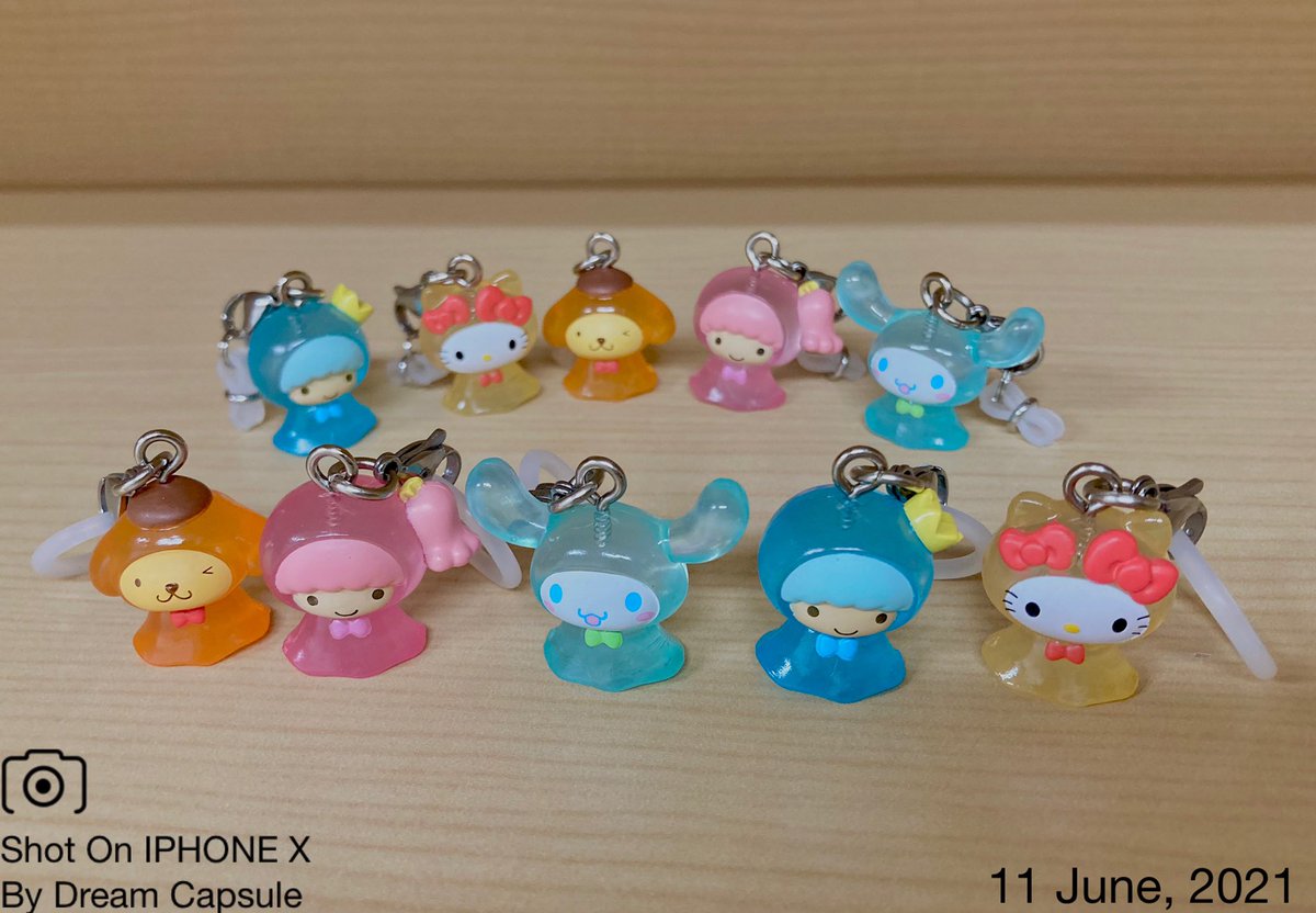 めじるしアクセサリー サンリオキャラクターズ3｜ガシャポン