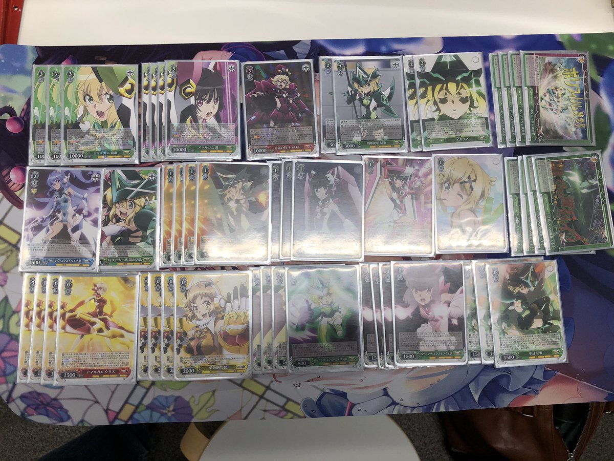 値下げOK ヴァイスシュヴァルツ シンフォギア デッキ 値下げOK