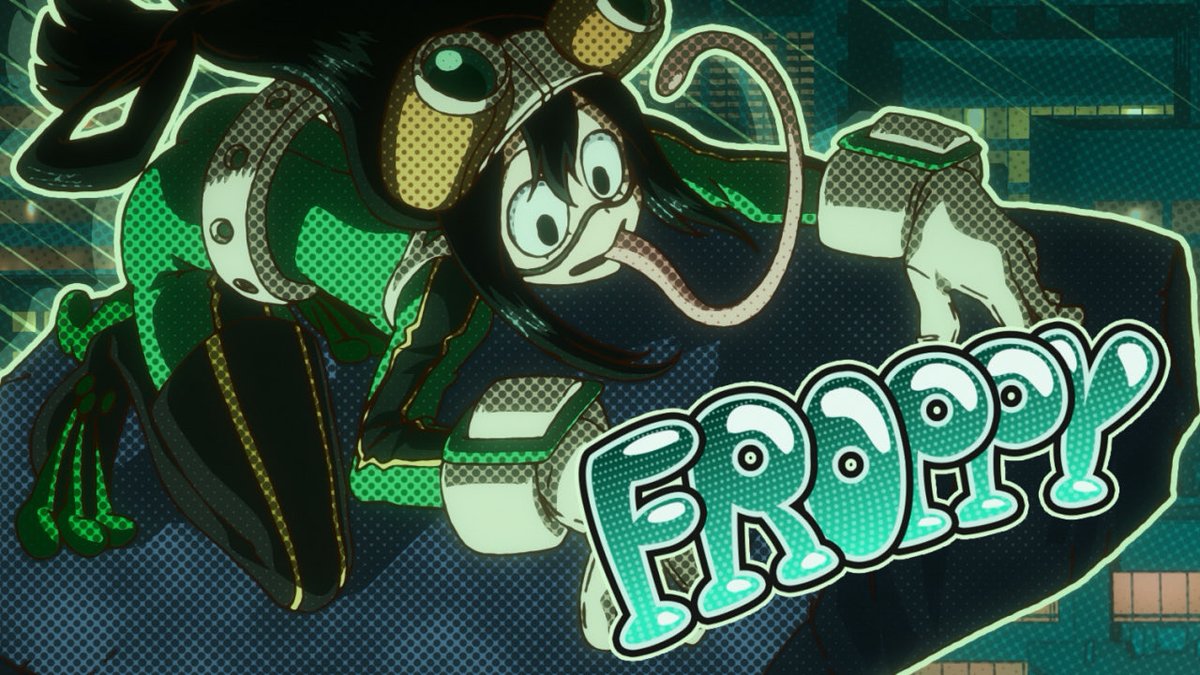 僕のヒーローアカデミア　ヒロアカ　公開授業　蛙吹　梅雨ちゃん　フロッピー　梅雨