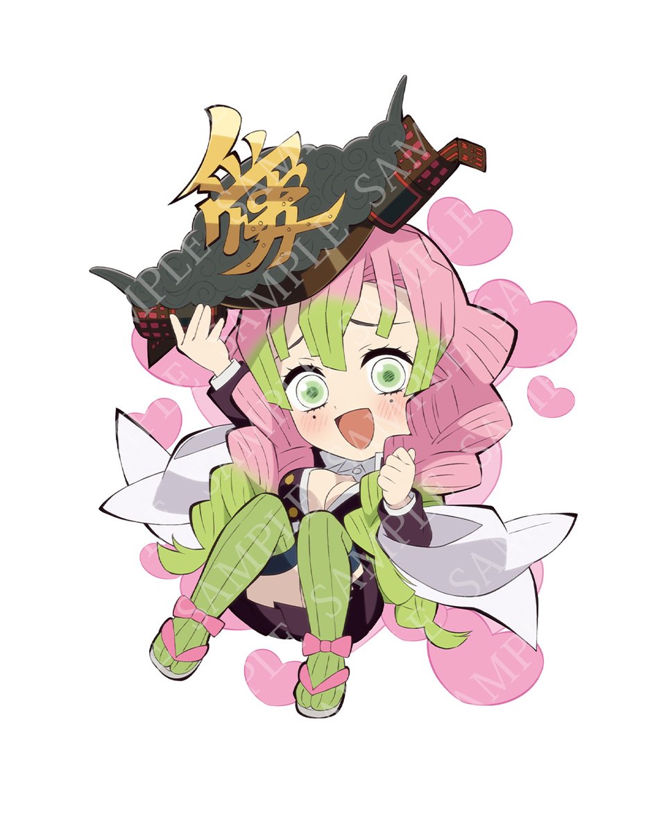 鬼滅の刃 ダイニング 書き下ろしイラスト スタンディPOP原画版 甘露寺