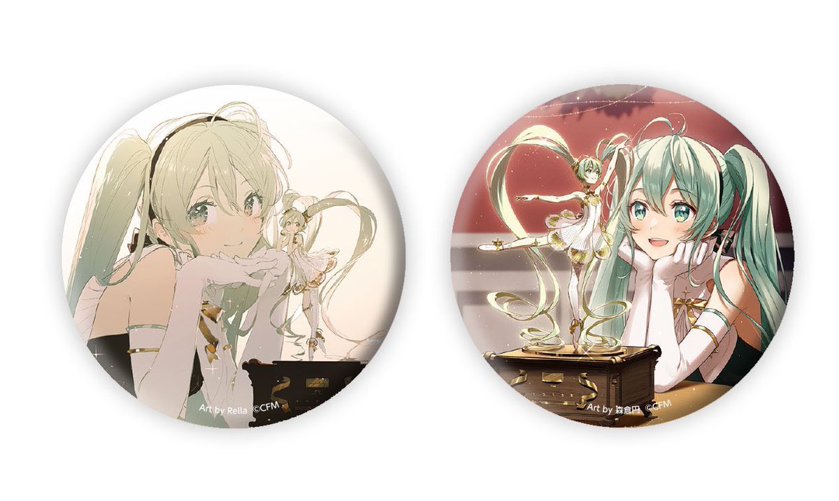 初音ミク 缶バッジ 初音ミクシンフォニー 2021 Blu-ray 特典