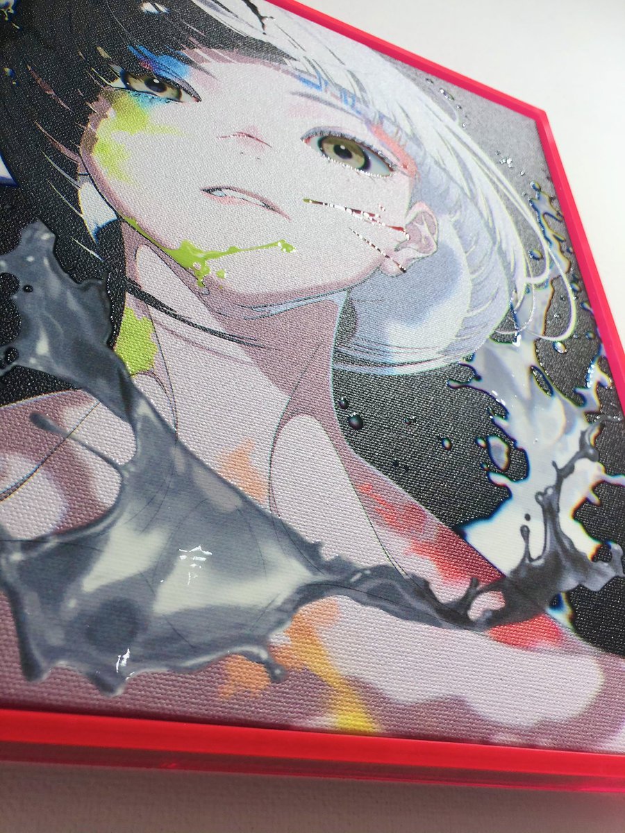 米山舞 EGO-Id アクリル作品 個展作品紹介】 「EGO - Es」「EGO - Id