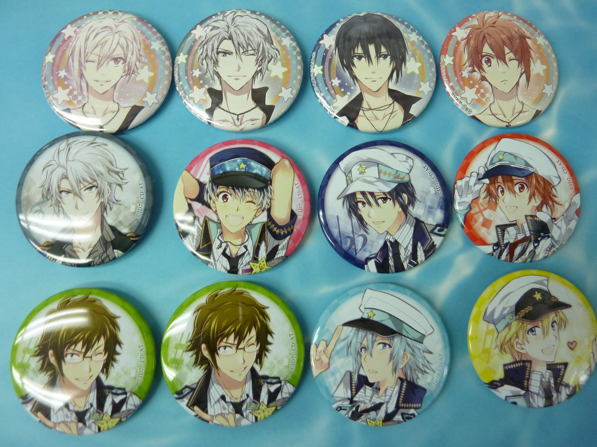 二階堂大和 缶バッジ ビギネク 5周年 種村有菜 IDOLiSH7 アイナナ