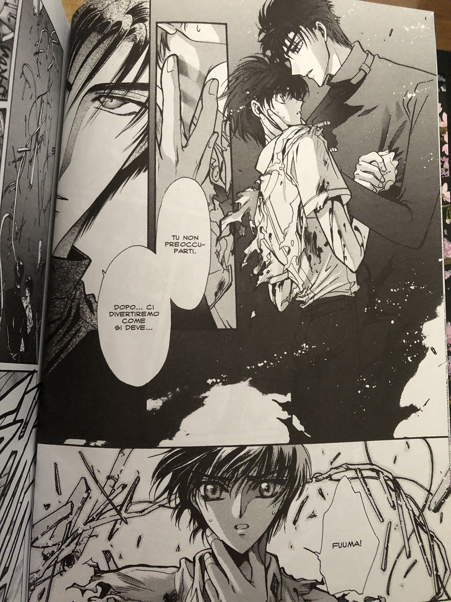 CLAMP X エックス 司狼 神威 桃木 封真 スペシャル ゴールド カード X