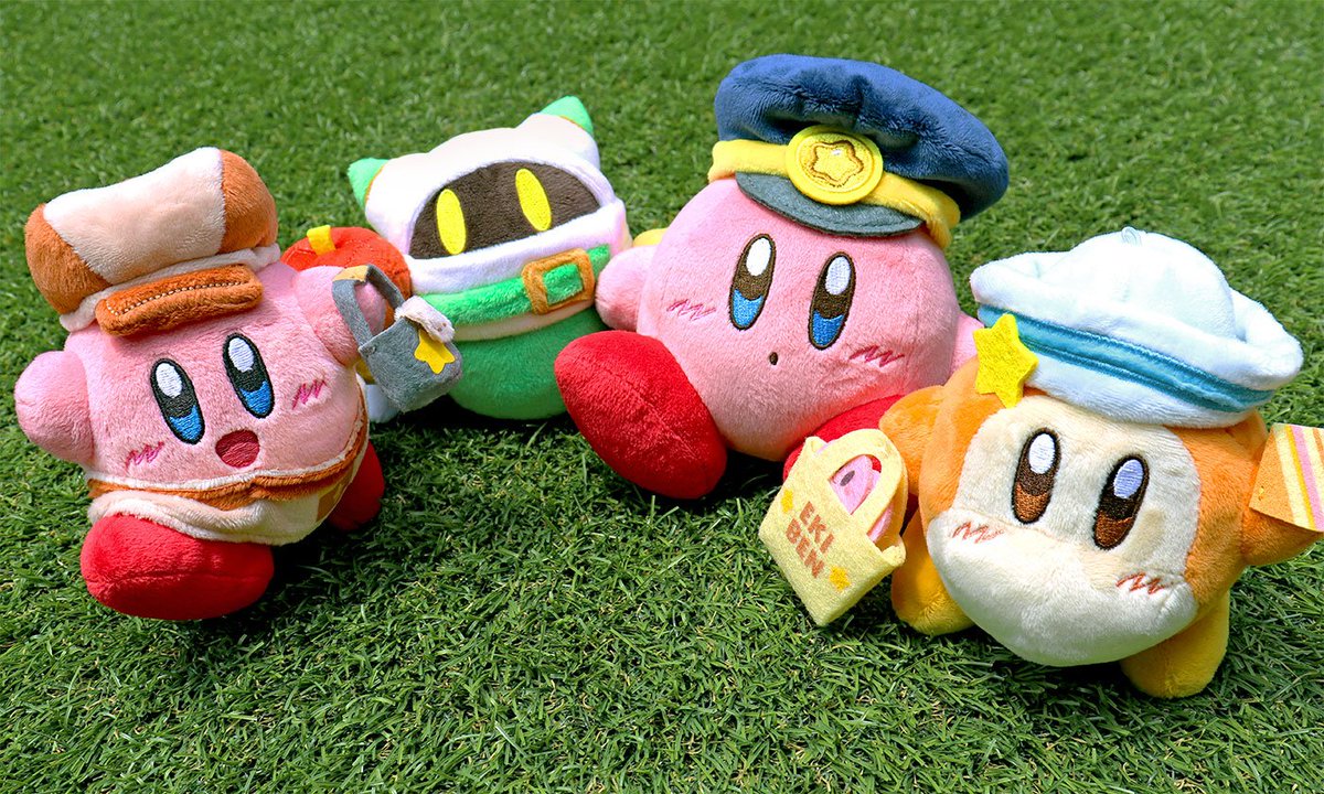 新品 タグ付き 星のカービィ ぬいぐるみS プププトレイン限定