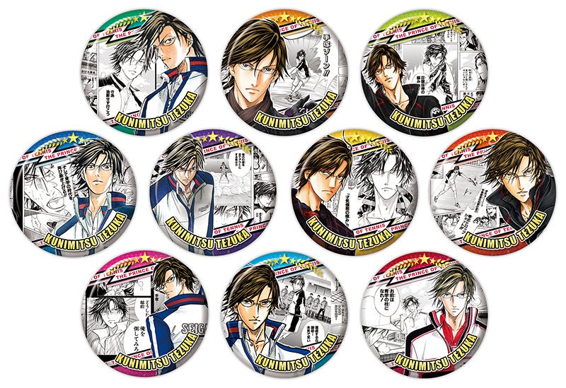 新テニスの王子様 テニプリ 手塚国光 大原画展 コレクション 缶バッジ