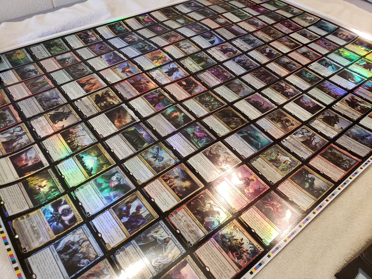 MTG 灯争大戦 アンカットシート 【公式通販】