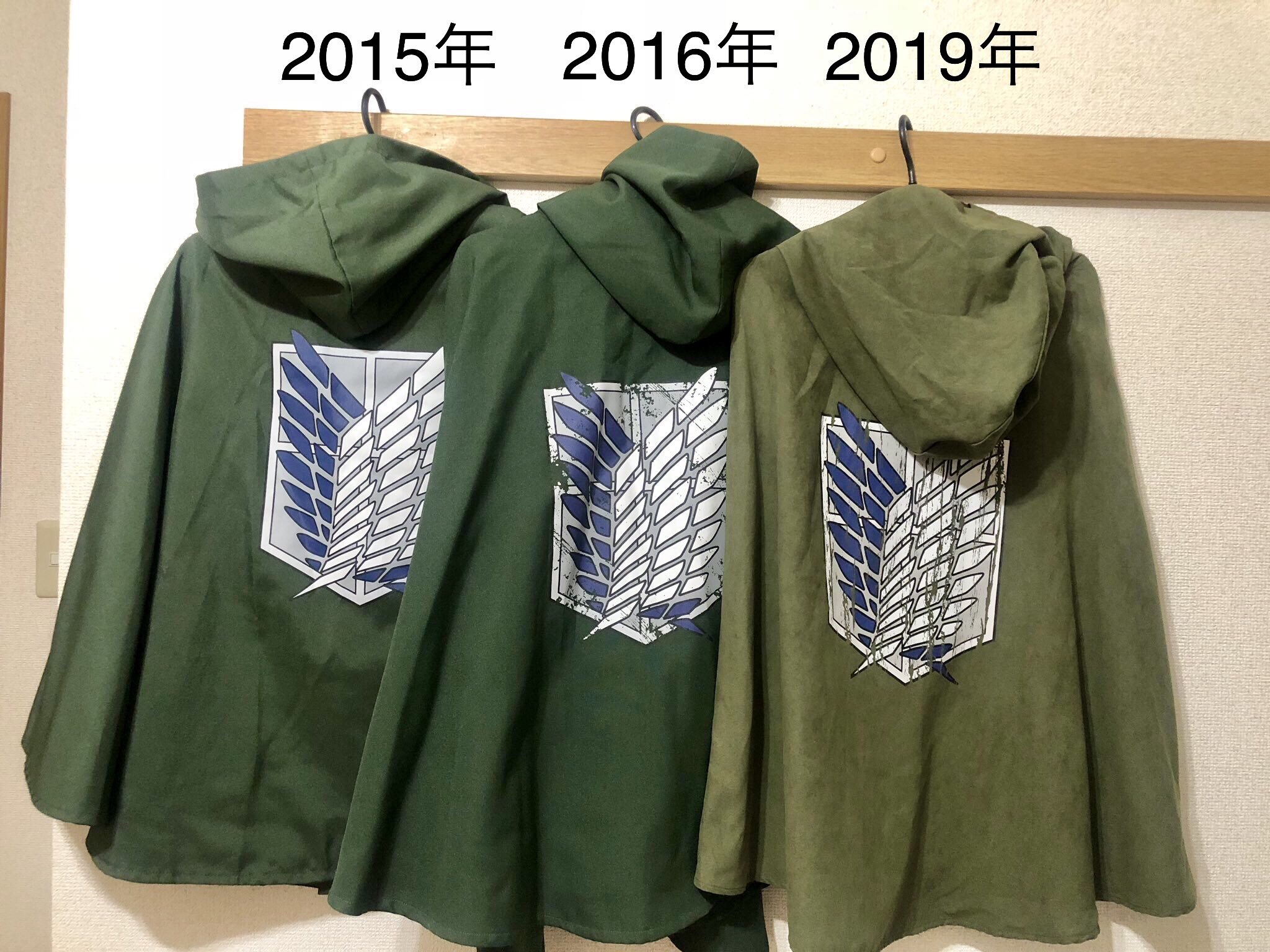 進撃の巨人 × ユニバーサルスタジオジャパン 調査兵団 マント USJ 進撃