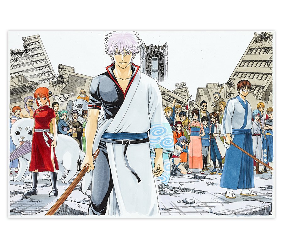 銀魂 複製原画 他 ポスターセット 12枚 銀魂 複製原画 他 ポスター