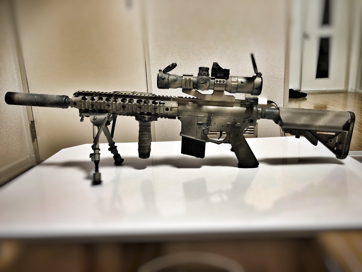 u*f様 東京マルイ 次世代 ソップモッドM4 マークスマン風カスタム 画像1️