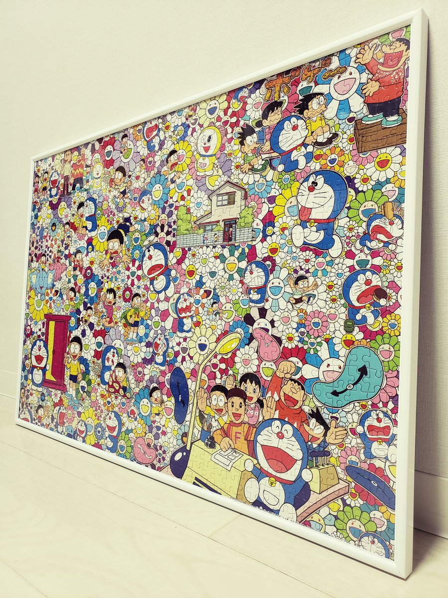 記憶の中のドラえもん ジグソーパズル ドラえもん x 村上高市 1000pcs