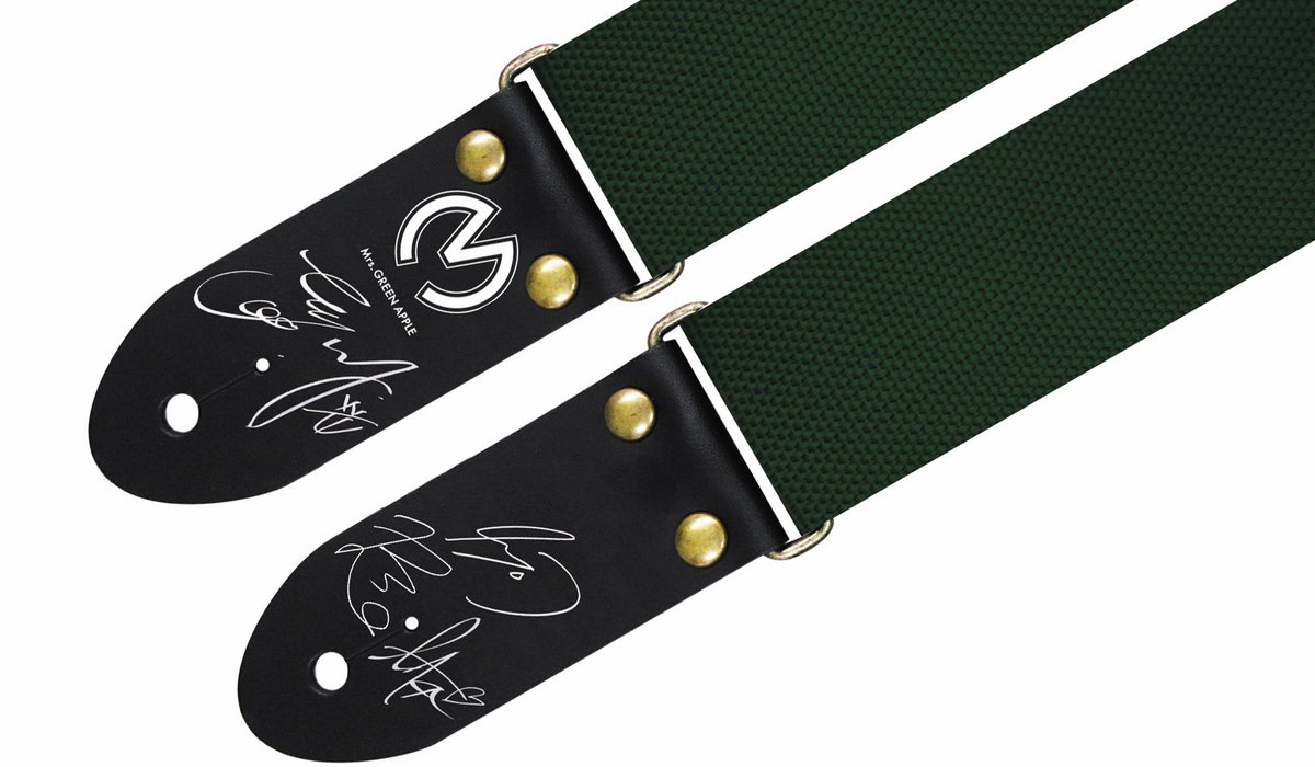 ミセスグリーンアップル フェーズ1 サイン入り ギターストラップ