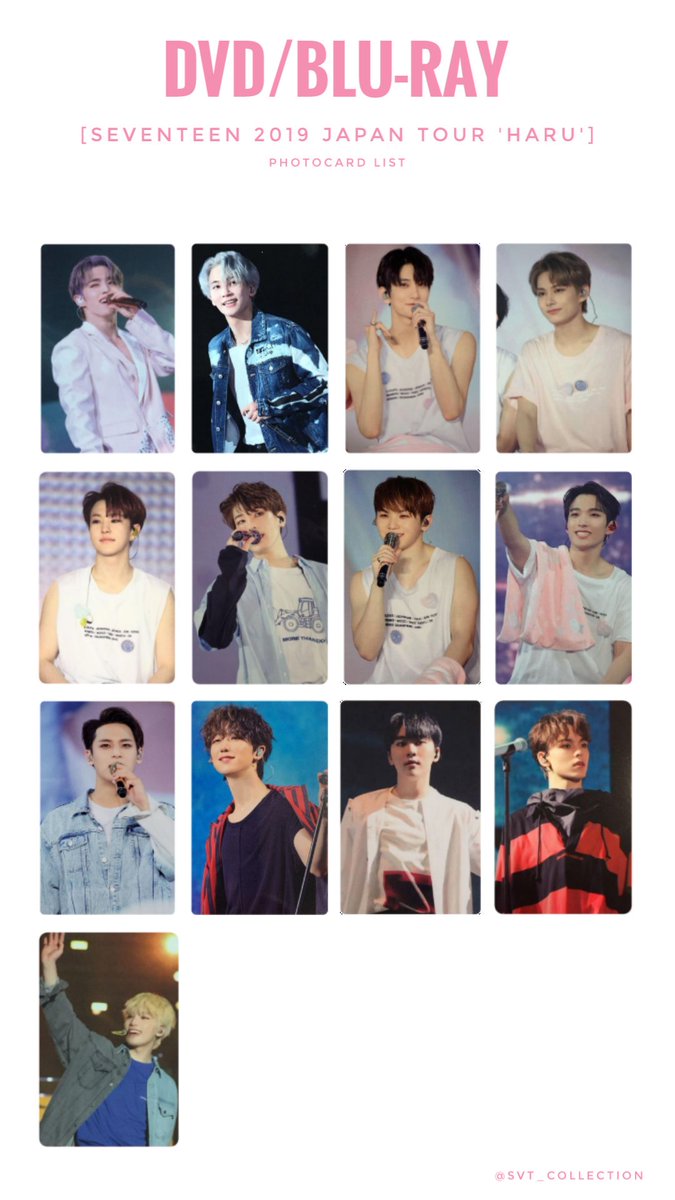 SEVENTEEN SEVENTEEN HARU DVD 2019 JAPAN TOUR 'HARU' DVD