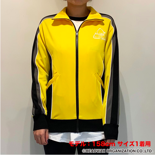 hide ジッパー付きジャケット 黒/黄色 Hide X JAPAN hide logo line