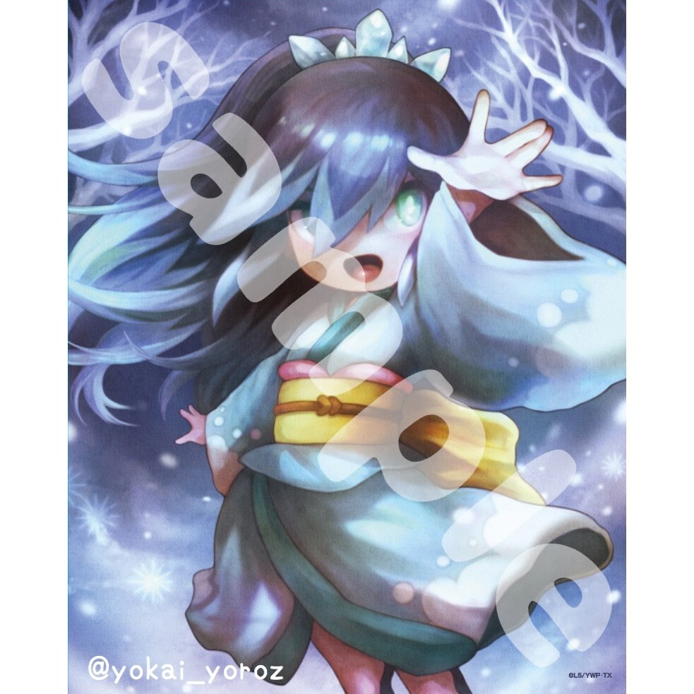 ふぶき姫 キャンバスアート 妖怪ウォッチ