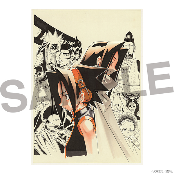 シャーマンキング 複製原画 直筆サイン入り シャーマンキング 直筆