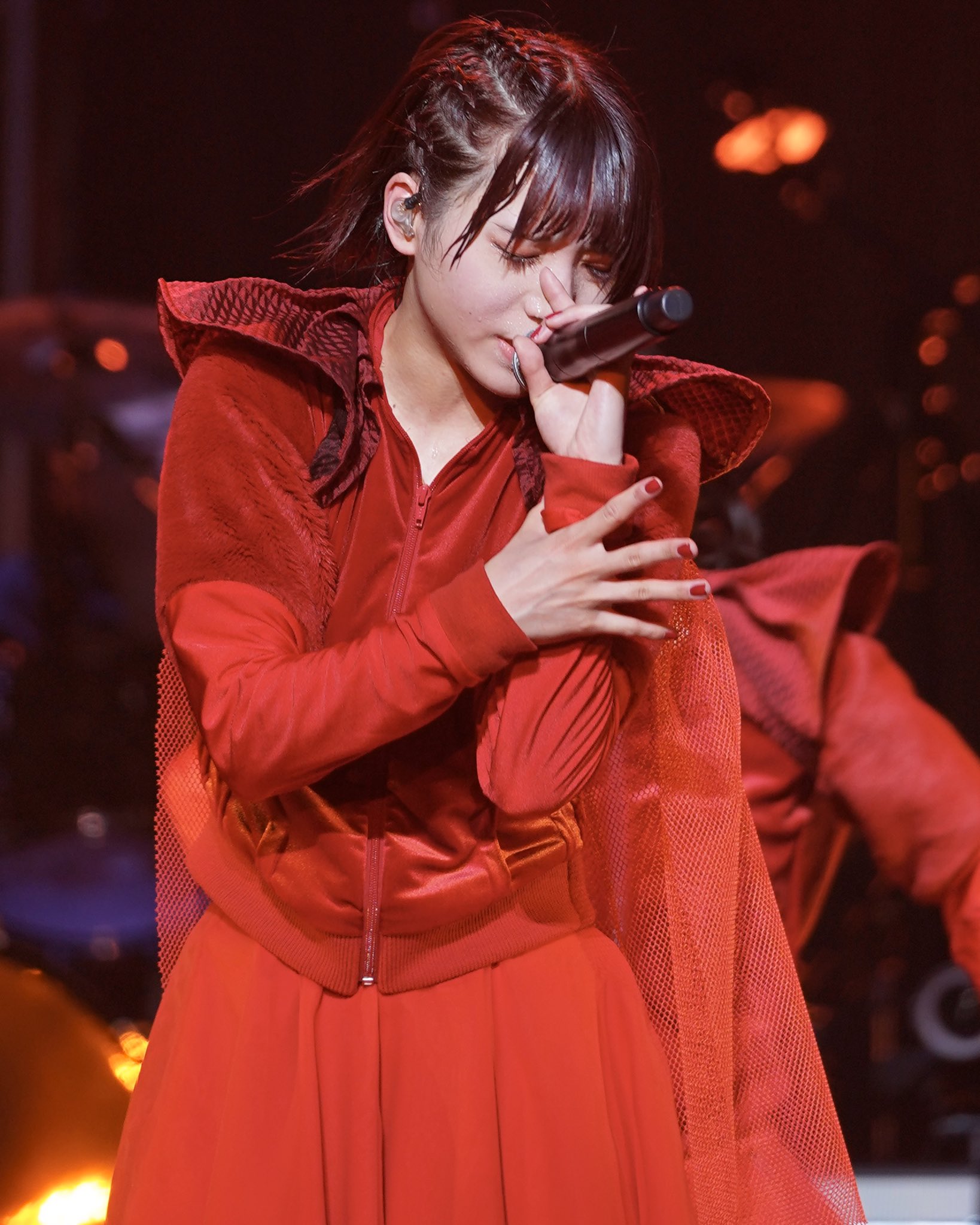 BiSHアユニ・D ソロチェキ 大阪城ホール初ワンマン前半特別衣装 BiSH