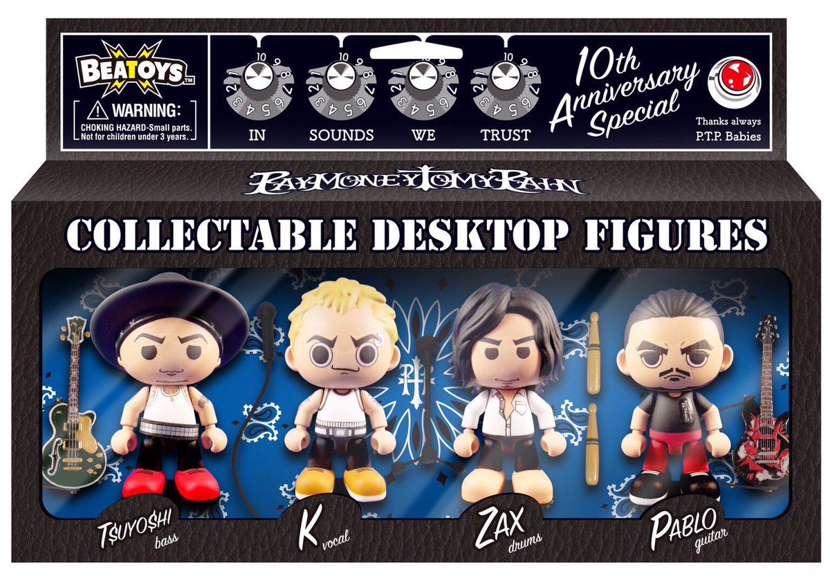 デビュー10周年を記念して作成 メンバー自身が楽器、衣装、TATTOO等