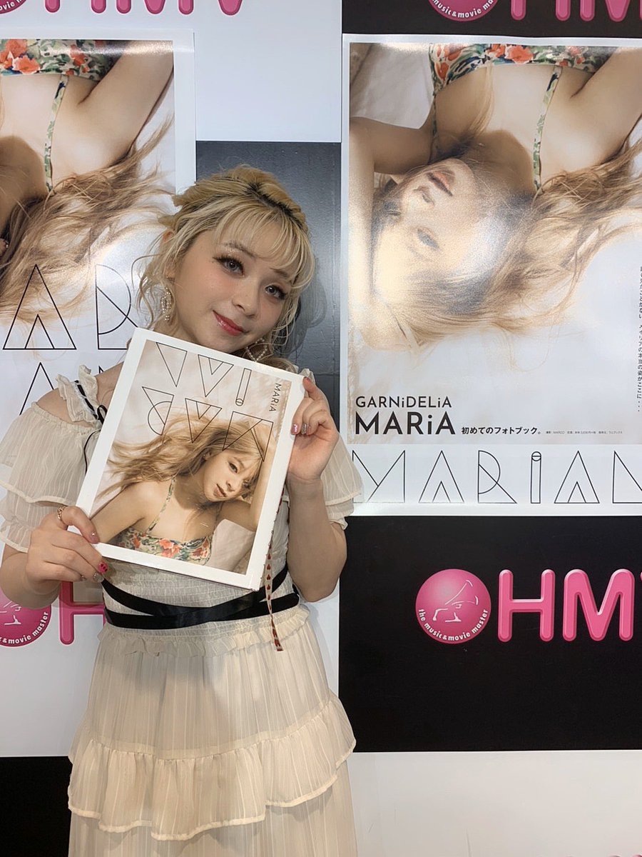 GARNiDELiA MARiA 美依礼芽 toku サイン入り チェキ GARNiDELiA MARiA