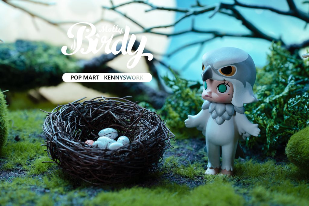 POPMART MOLLY Birdy 小鳥 シリーズ 廃盤 正規品 8体セット 3月発売