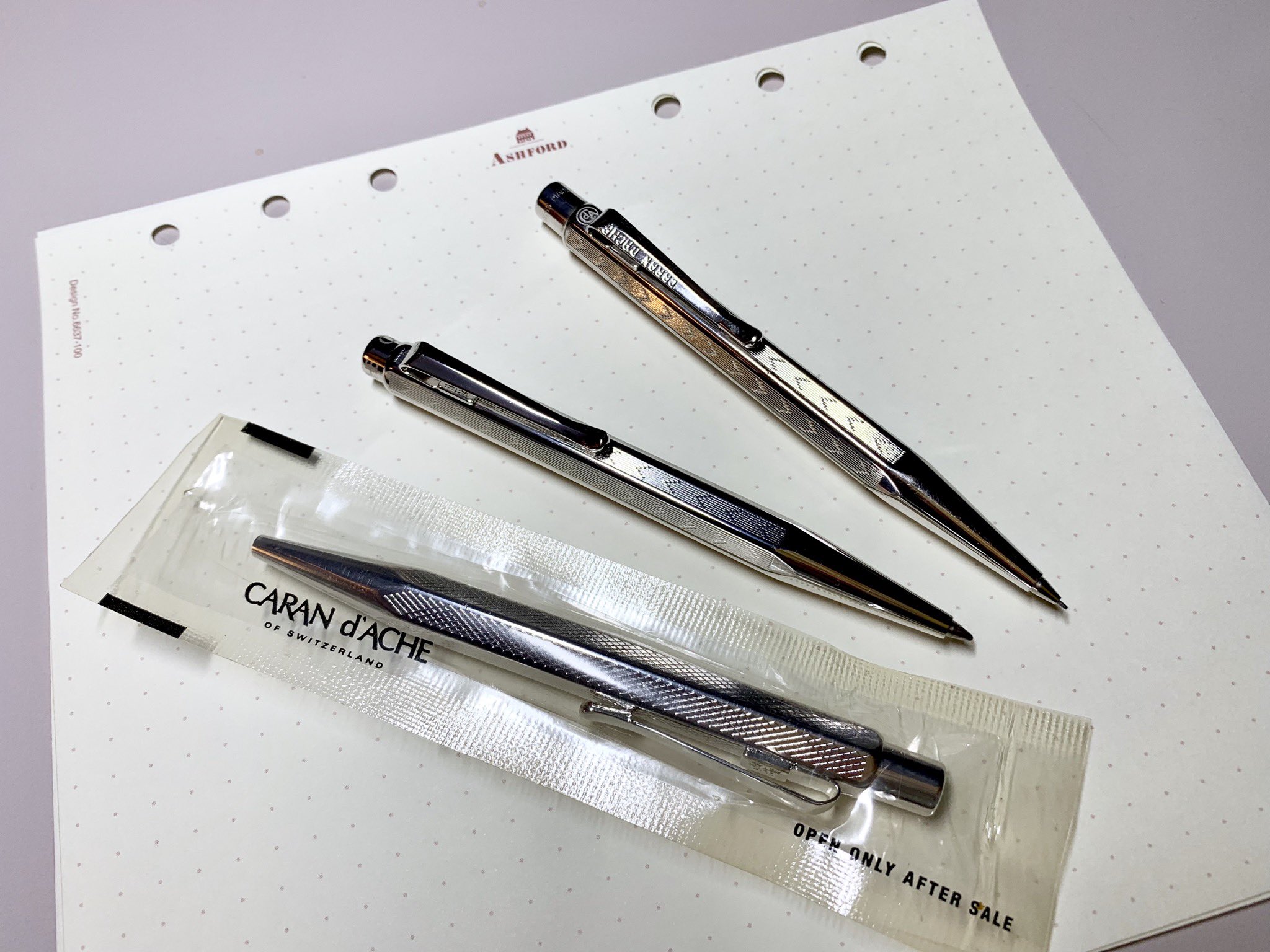 CARAN d'ACHE エクリドールXS ローズゴールドボールペン 希少 caran d