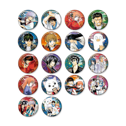 銀魂 コレクション缶バッジ HEROES 入れ替わり編 銀時 土方 銀魂