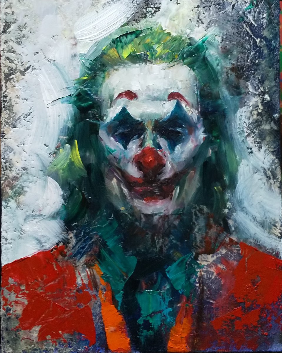JOKER 油絵アート