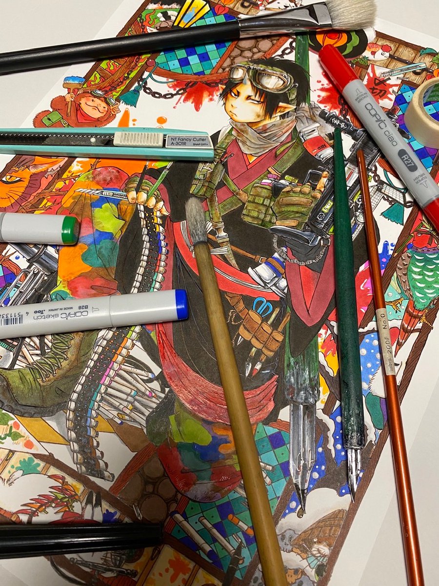 鬼灯の冷徹 地獄玉手箱 受注生産限定 原寸大複製原画集 完全受注生産・