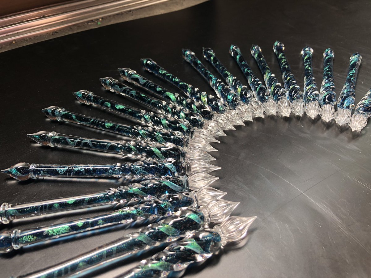 ガラス工房 LUC 銀河鉄道の夜 ガラスペン セール