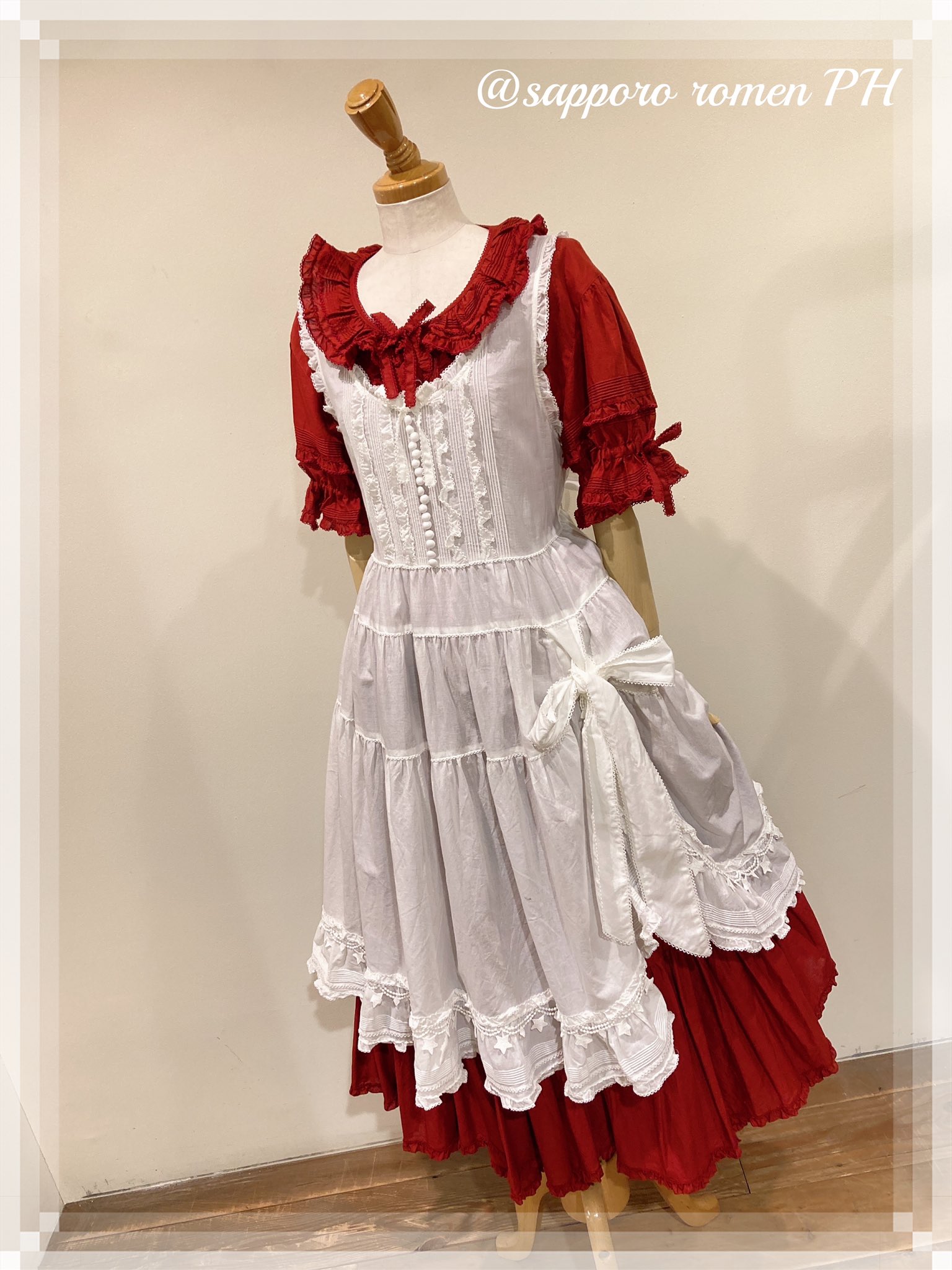 ピンクハウス うさみみ ディスカウント タブリエ うさ耳付きタブリエ