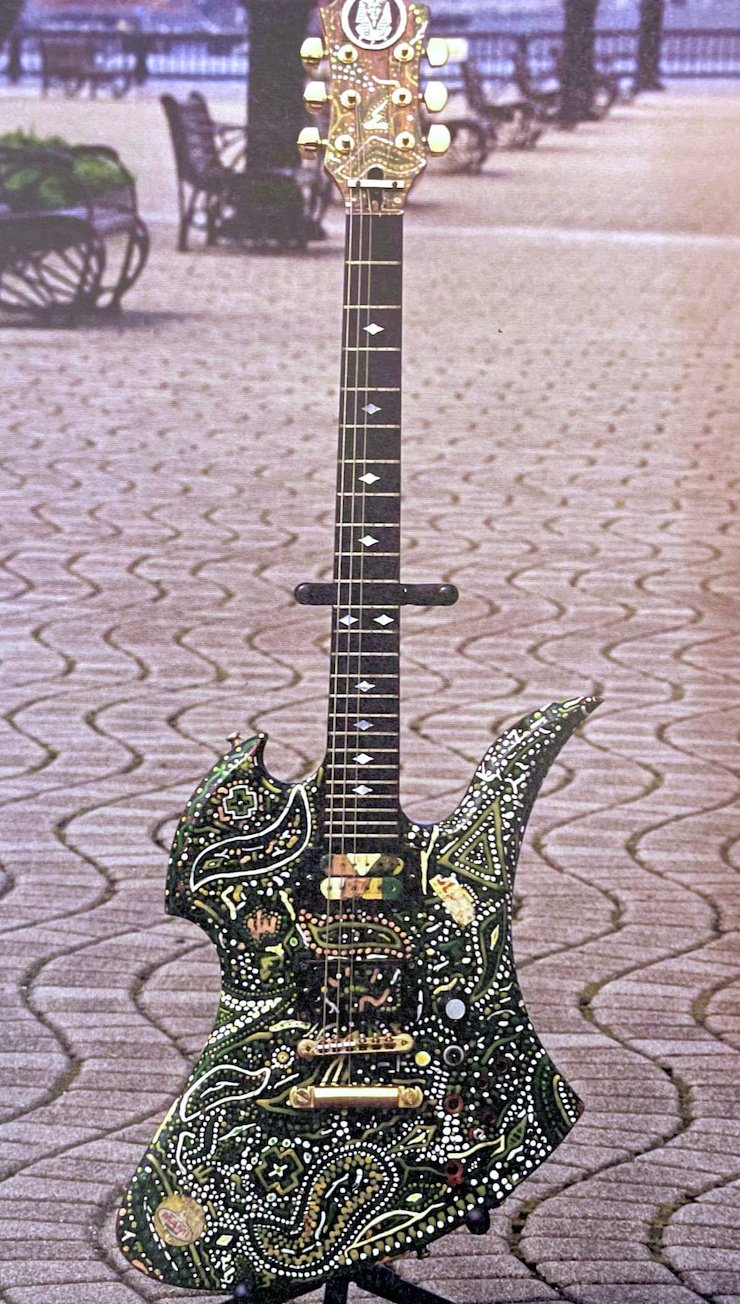 限定1本/アメーバペイズリー/hideモデル再現 hide アメーバペイズリー