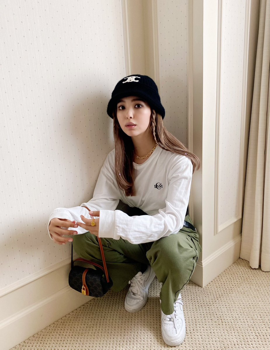 CELINE セリーヌ トリオンフ アルパカウール クロシェハット 【公式通販】