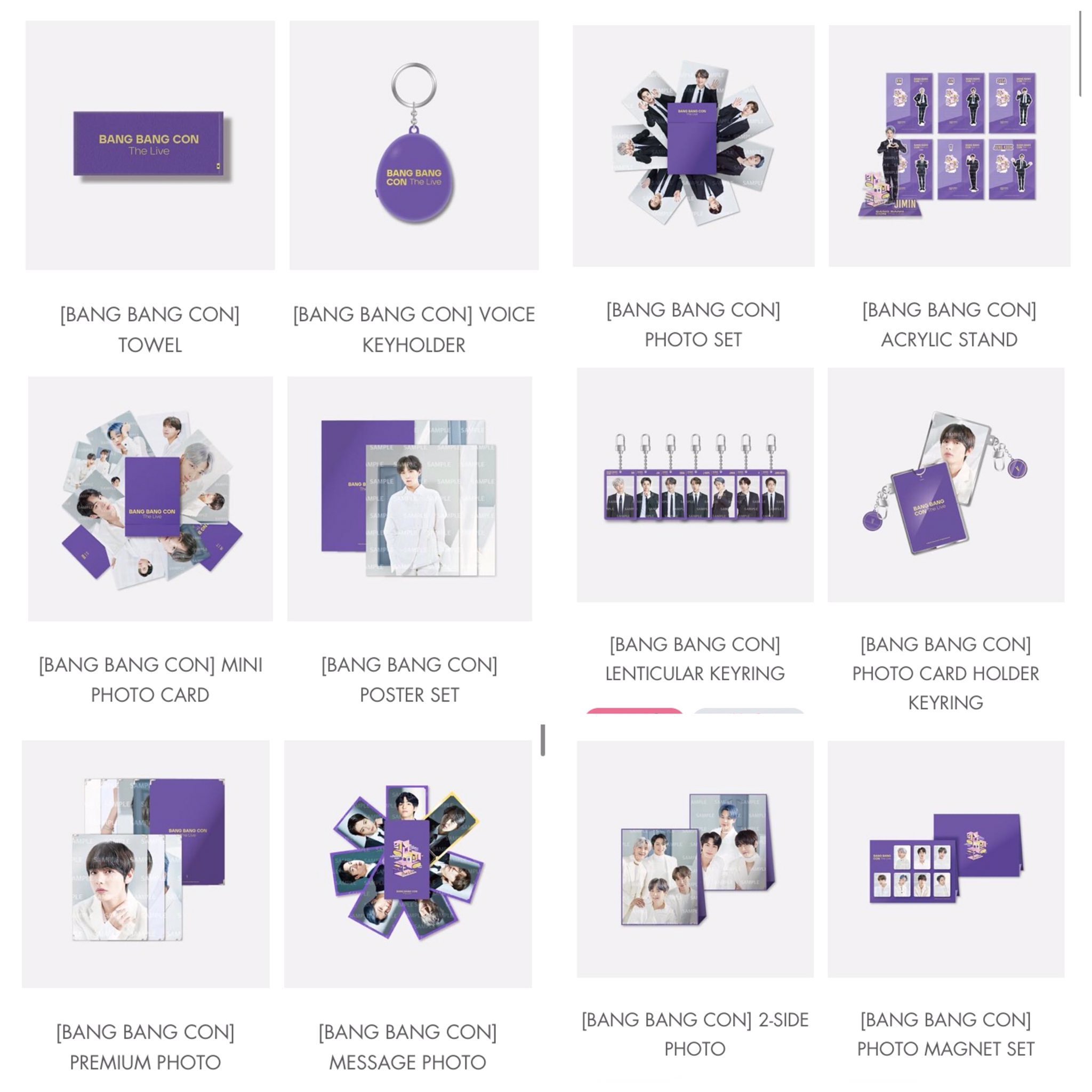 BTS BANG BANG CON バンバンコン 公式 グッズセット