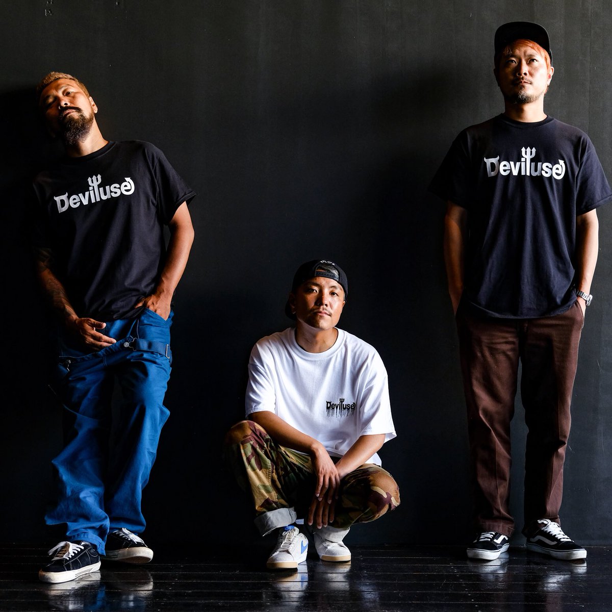 Deviluse ✖︎SHADOWS コラボTシャツ Deviluse ✖︎SHADOWS コラボT