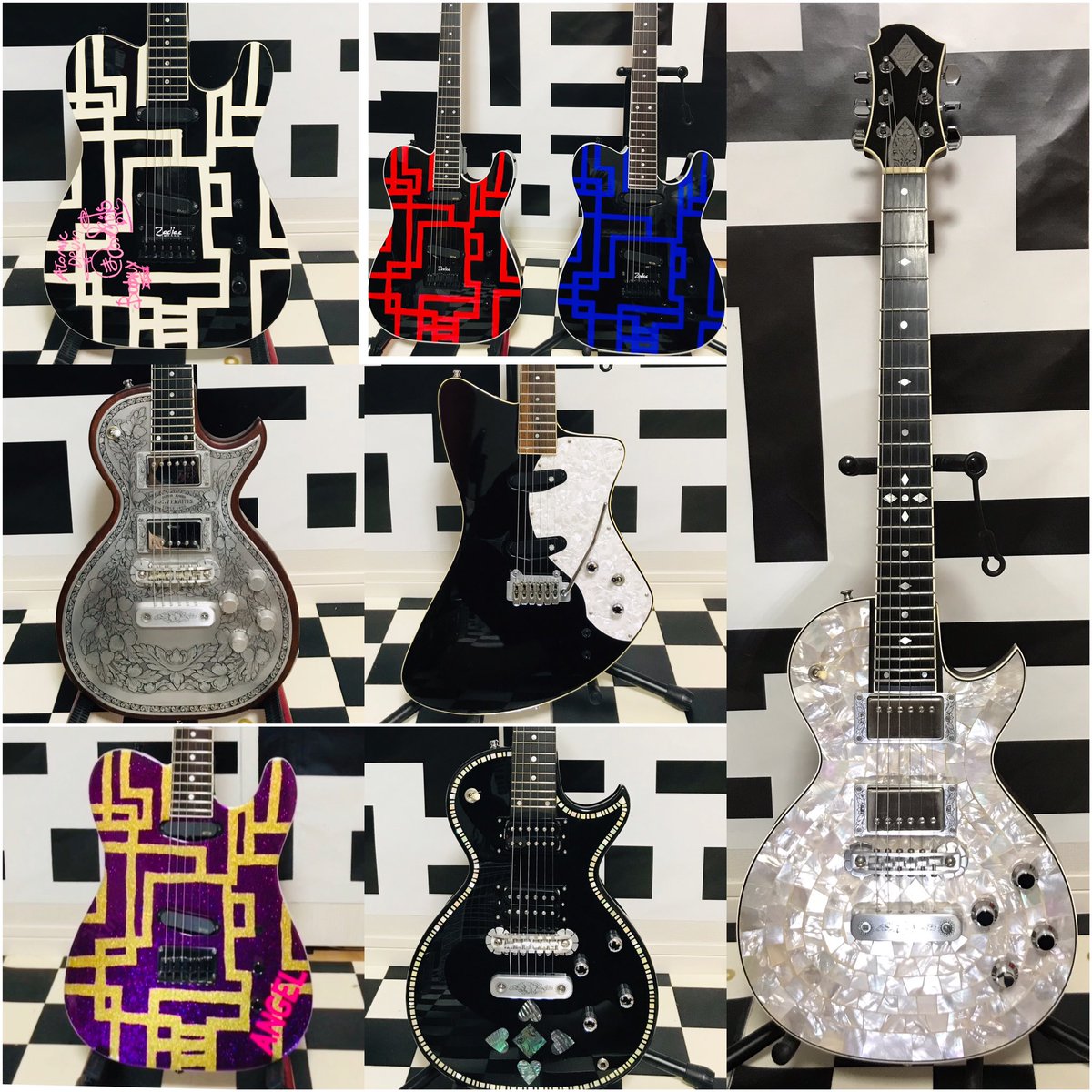 中古RAZO GLAYN 723G zodiac works 布袋寅泰 中古RAZO GLAYN 723G