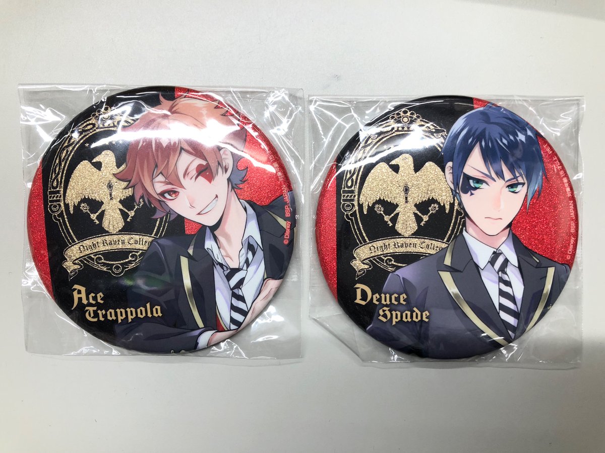 ツイステ エース 缶バッジ 式典服 ツイステ エース 缶バッジ 式典服