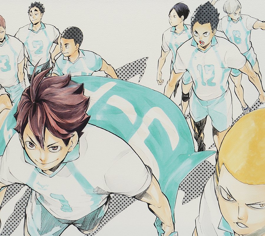 ハイキュー!! フルカラーBIGアートボード 梟谷学園高校 ハイキュー