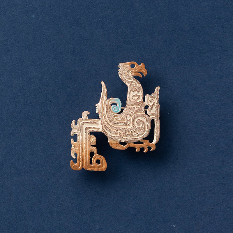 十二国記」ブローチ 麒麟・楽俊・蠱雕 3点セット 十二国記」より〈麒麟