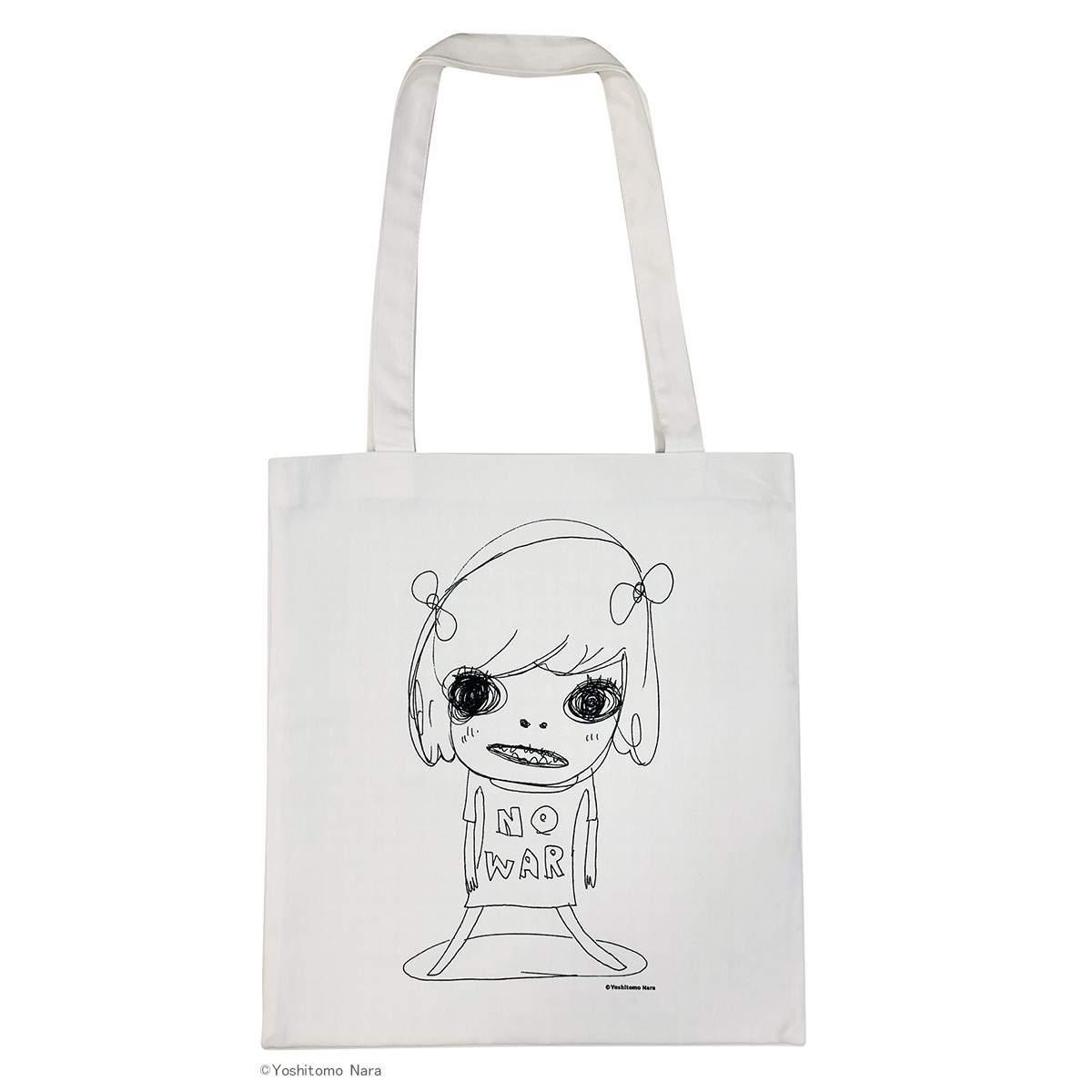 奈良美智の画集とトートバッグ 奈良美智のトートバッグ2種が