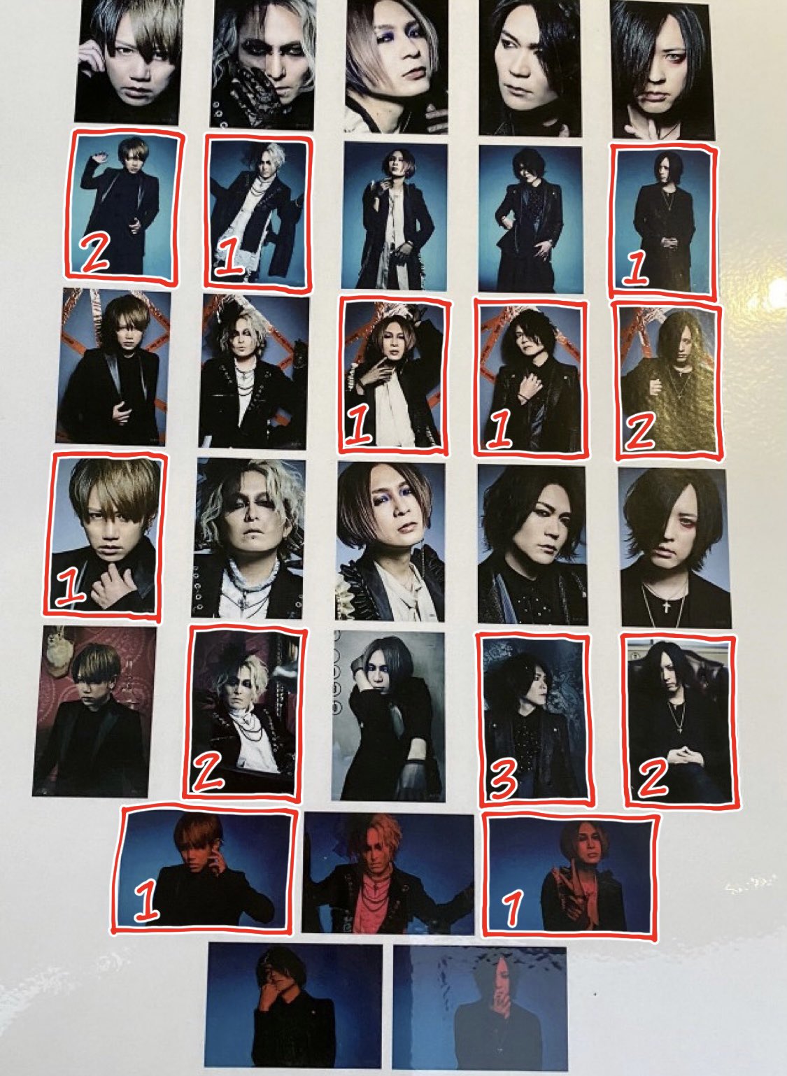 NIGHTMARE ナイトメア 写真 YOMI 柩 新弥 咲人 RUKA NIGHTMARE