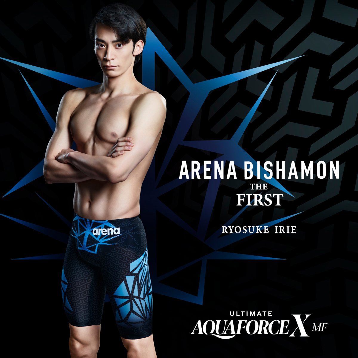 arena 競泳水着 レース用 メンズ 毘沙門 MF arena 競泳水着 レース用