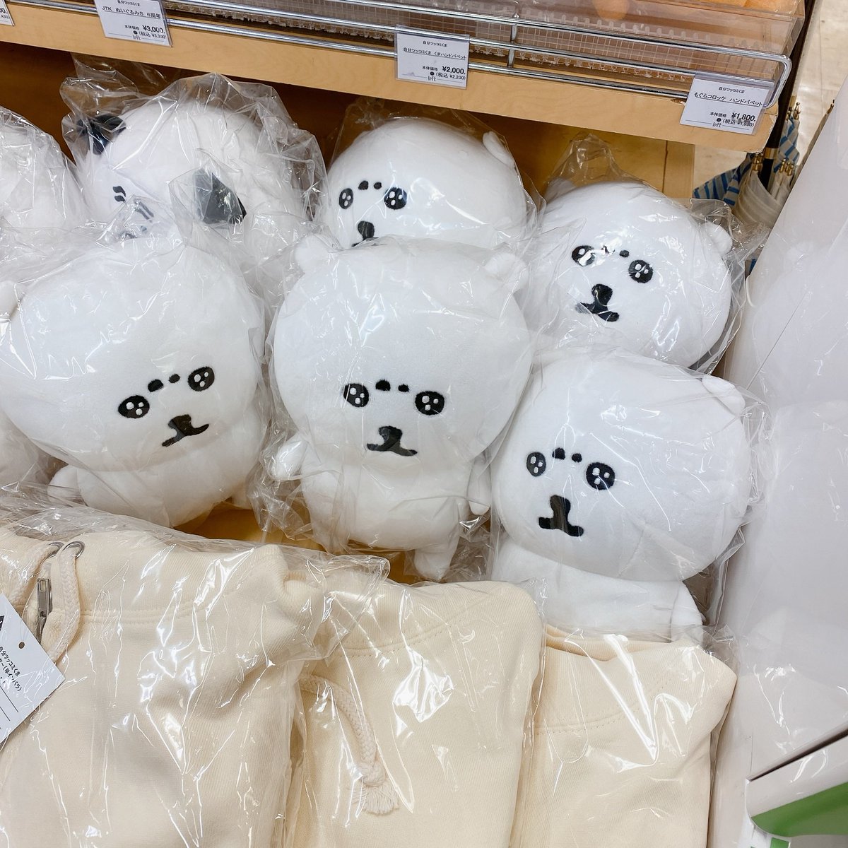 新品未開封】自分ツッコミくま ぬいぐるみS うるうる ナガノのくま