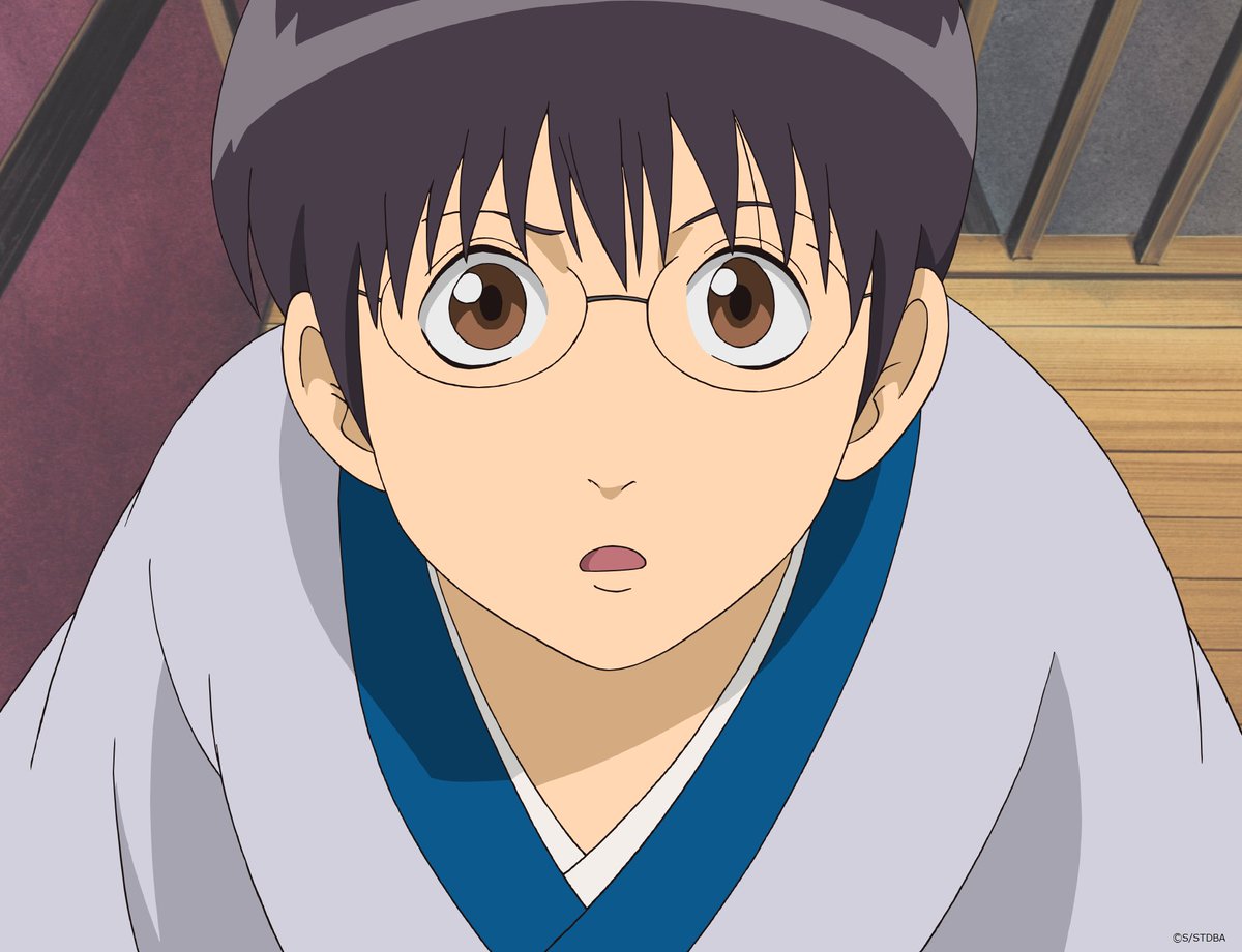 銀魂ビフォーアフター】 ◇志村新八 ・銀時と出会い「万事屋銀ちゃん