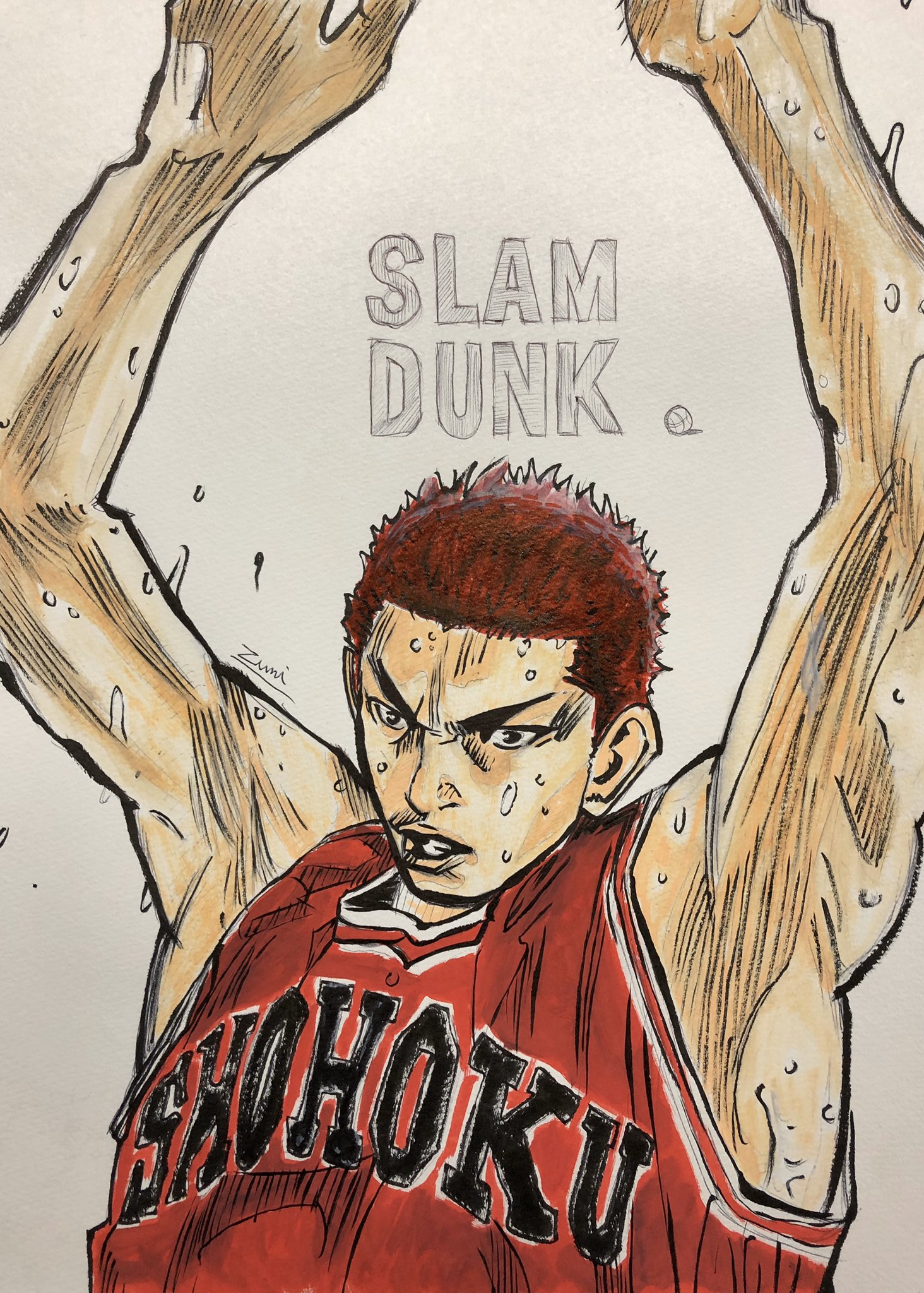 slam dunk スラムダンク 桜木花道 セル画 slam dunk スラムダンク セル