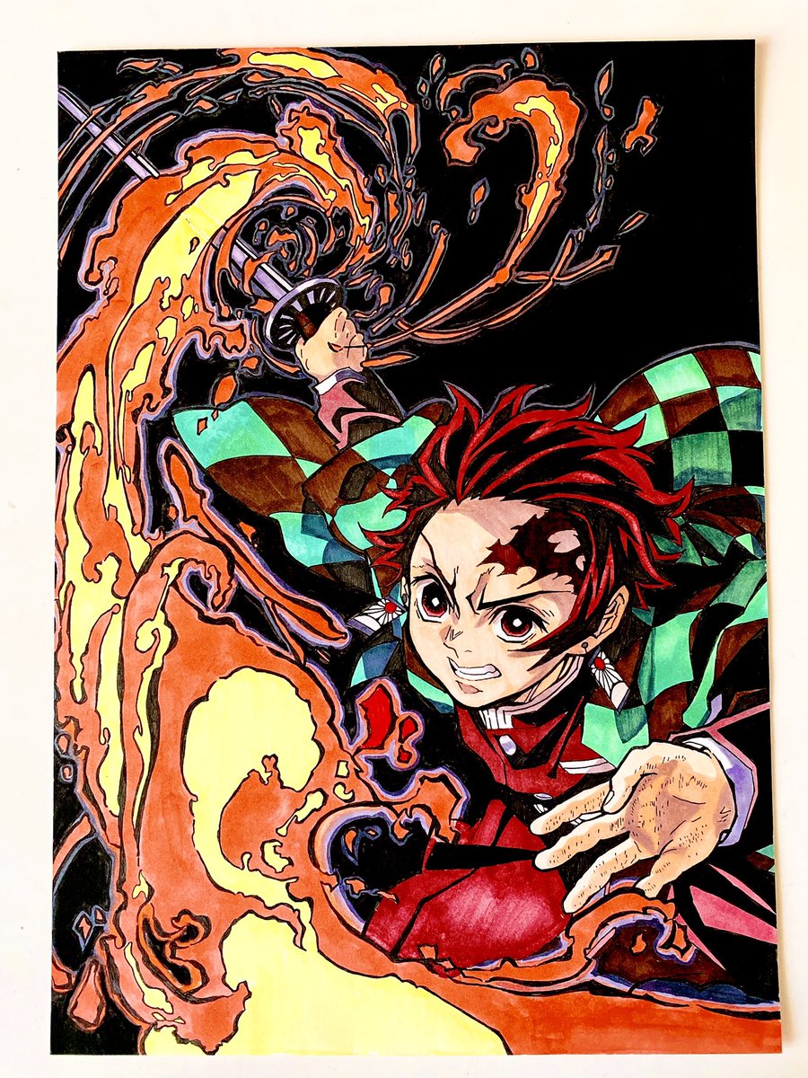 Cake Rabbits 鬼滅の刃 ヒノカミ神楽 炎舞 竈門炭治郎 スリーブ Cake