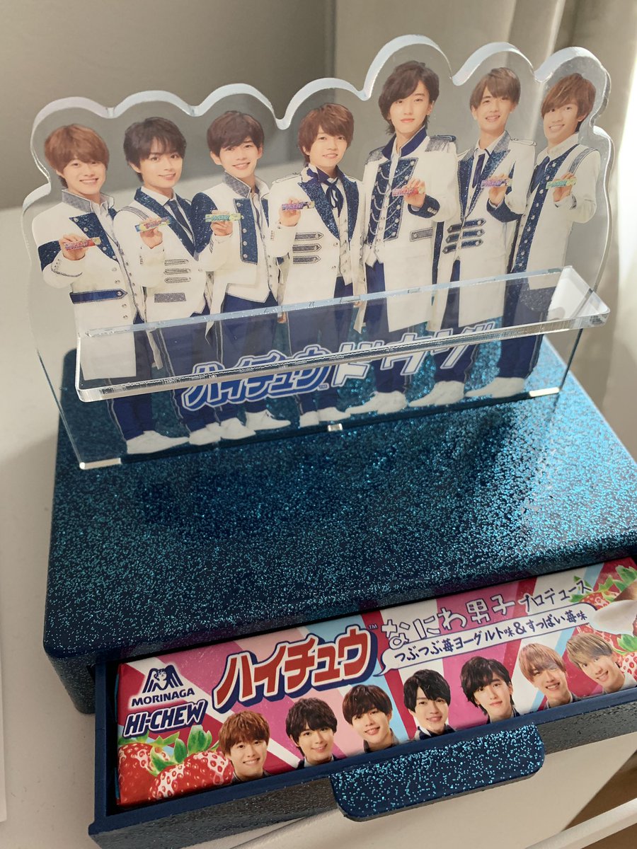 なにわ男子 ハイチュウコラボ アクリルスタンド なにわ男子 スタンド